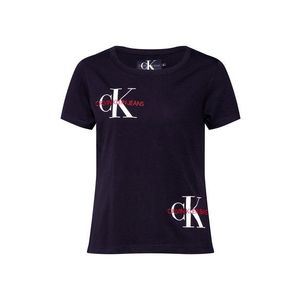 Calvin Klein Jeans Tričko 'MONOGRAM' čierna vyobraziť