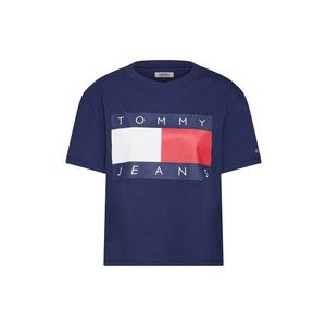 Tommy Jeans Tričko námornícka modrá / červené / biela vyobraziť