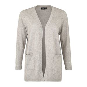 Zizzi Kardigán 'MRIO L/S LONG CARDIGAN' sivá melírovaná vyobraziť