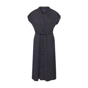 Mela London Košeľové šaty 'POLKA DOT CAPPED SLEEVE BELTED SHIRT DRESS' čierna vyobraziť
