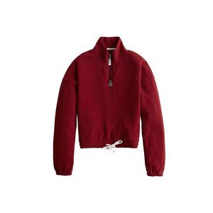 HOLLISTER Mikina 'BTS19-DTC LACE UP PO 3CC' burgundská vyobraziť