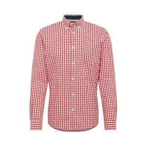 TOM TAILOR Košeľa 'ray vichy check shirt' červené vyobraziť