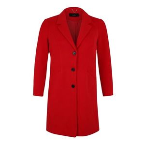 Vero Moda Curve Prechodný kabát 'CALA CINDY' červené vyobraziť