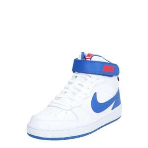 Nike Sportswear Tenisky 'Nike Court Borough Mid 2' modré / biela vyobraziť