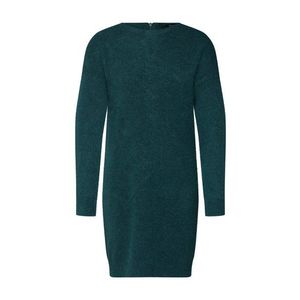 VERO MODA Šaty 'VMBLAKELY IVA LS O-NECK ZIPPER DRESS BOO' zelená vyobraziť