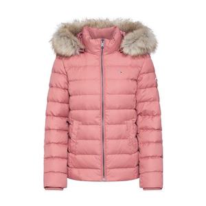 Tommy Jeans Zimná bunda ružová vyobraziť