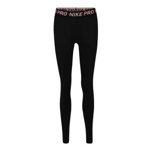 NIKE Športové nohavice 'Pro Warm' ružová / čierna vyobraziť