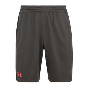 UNDER ARMOUR Športové nohavice 'MK1 Short Wordmark' kaki / červené vyobraziť