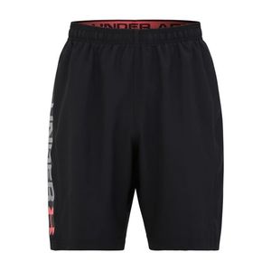 UNDER ARMOUR Športové nohavice 'MK1 Short Wordmark' sivá / čierna vyobraziť