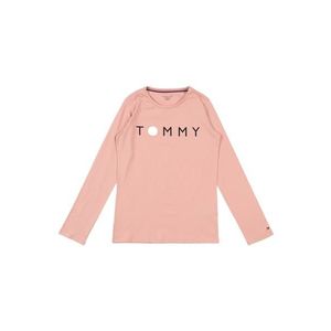 Tommy Hilfiger Underwear Pyžamo 'LS TEE LOGO' ružová vyobraziť
