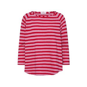 Rich & Royal Tričko 'Heavy Jersey Longsleeve striped' červené vyobraziť