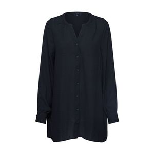 VERO MODA Blúzka 'VMISABELLA LS SHIRT GA NOOS' čierna vyobraziť