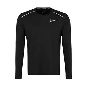 NIKE Funkčné tričko 'M NK ELMNT CREW 3.0' čierna vyobraziť