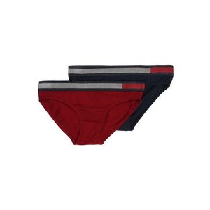 Tommy Hilfiger Underwear Nohavičky '2P BIKINI' námornícka modrá / červené vyobraziť