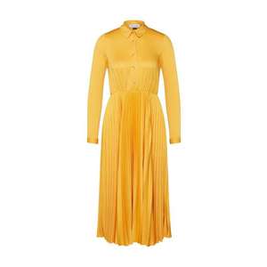 Closet London Košeľové šaty žlté vyobraziť