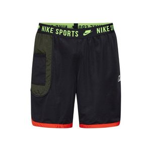 NIKE Športové nohavice 'M NK DRY SHORT NSP' červené / čierna vyobraziť