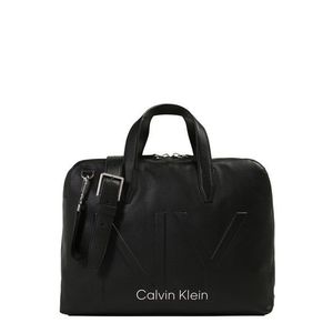 Calvin Klein Taška na notebook čierna vyobraziť