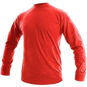Canis Pánske tričko s dlhým rukávom PETR - Červená | XXL vyobraziť