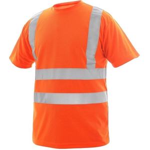 Canis Pánske výstražné tričko LIVERPOOL - Oranžová | L vyobraziť