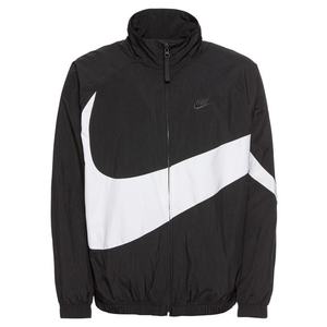 Nike Sportswear Prechodná bunda čierna / biela vyobraziť