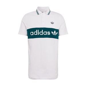 ADIDAS ORIGINALS Tričko tmavozelená / biela vyobraziť