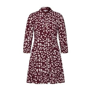 Whistles Košeľové šaty 'ILLUSTRATED FLOWER DRESS' burgundská vyobraziť