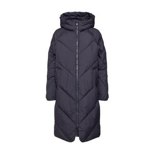 SAVE THE DUCK Zimný kabát 'CAPPOTTO CAPPUCCIO' sivá / čierna vyobraziť