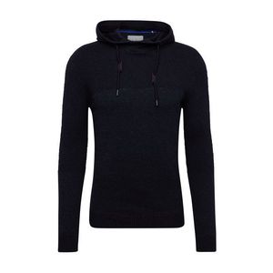 EDC BY ESPRIT Sveter 'Struc hoodie' tmavozelená vyobraziť