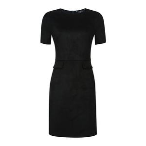 Dorothy Perkins Puzdrové šaty 'BLK SUEDE PCKT SHIFT' čierna vyobraziť