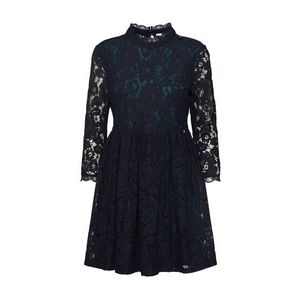 TOM TAILOR DENIM Večerné šaty 'mini lace dress' čierna vyobraziť