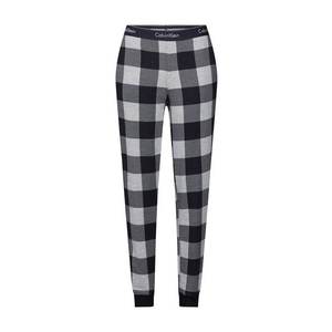 Calvin Klein Underwear Pyžamové nohavice sivá / čierna / biela vyobraziť