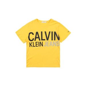 Calvin Klein Jeans Tričko 'STAMP LOGO SS T-SHIR' žlté vyobraziť