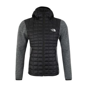 THE NORTH FACE Outdoorová bunda 'Men’s Tekari ThermoBall™ Hybrid Hoodie' tmavosivá / čierna vyobraziť