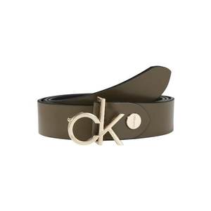Calvin Klein Opasky 'CK LOW BELT ADJ 3.0' olivová / tmavozelená vyobraziť