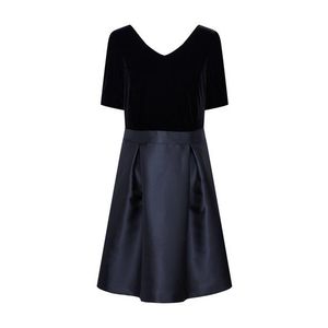 Esprit Collection Kokteilové šaty 'Dresses woven' čierna vyobraziť