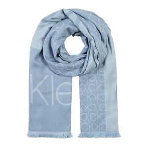 Calvin Klein Šál 'CK JAQUARD SCARF' modré vyobraziť