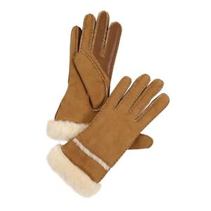 UGG Prstové rukavice béžová / svetlohnedá vyobraziť