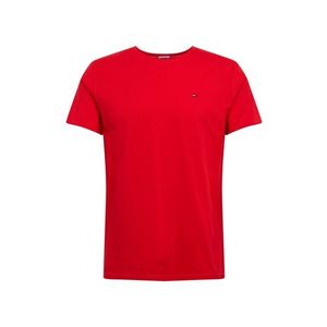 Tommy Jeans Tričko 'ESSENTIAL' červené vyobraziť