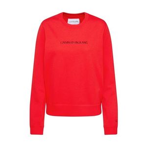 Calvin Klein Jeans Mikina 'INSTITUTIONAL' červené vyobraziť