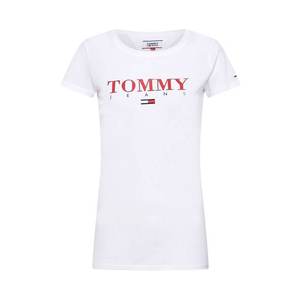 Tommy Jeans Tričko 'Essential' biela vyobraziť