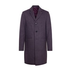 BURTON MENSWEAR LONDON Prechodný kabát 'charcoal faux crombie mid' sivá vyobraziť
