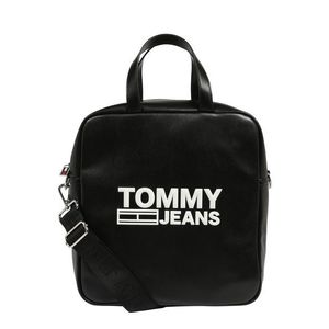 Tommy Jeans Kabelka 'TEXTURE PU TOTE' čierna vyobraziť