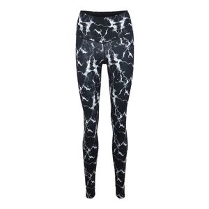 HKMX Športové nohavice 'hw legging marble l2 FF' biela / čierna vyobraziť