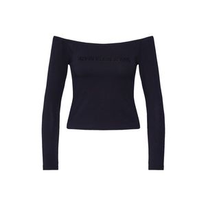 Calvin Klein Jeans Tričko 'BARDOT' čierna vyobraziť