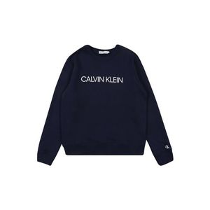 Calvin Klein Jeans Mikina 'INSTITUTIONAL SWEATS' námornícka modrá vyobraziť
