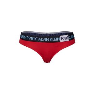 Červené tanga Calvin Klein Underwear vyobraziť