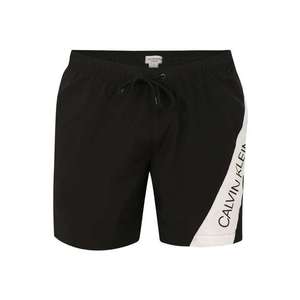 Calvin Klein Swimwear Plavky 'DRAWSTRING' čierna vyobraziť