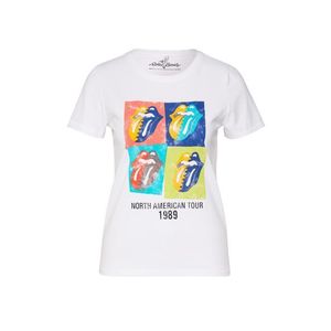 ONLY Tričko 'onlrolling STONES REG s/s TOP BOX JRS' biela vyobraziť