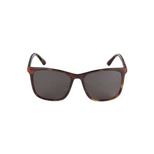 McQ Alexander McQueen Slnečné okuliare 'MQ0182SK-001 56 Sunglass UNISEX ACETATE' hnedé / čierna vyobraziť