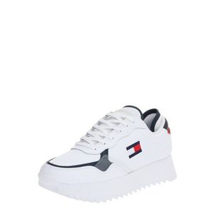 Tommy Jeans Nízke tenisky 'HIGH CLEATED TOMMY JEANS SNEAKER' tmavomodrá / biela vyobraziť